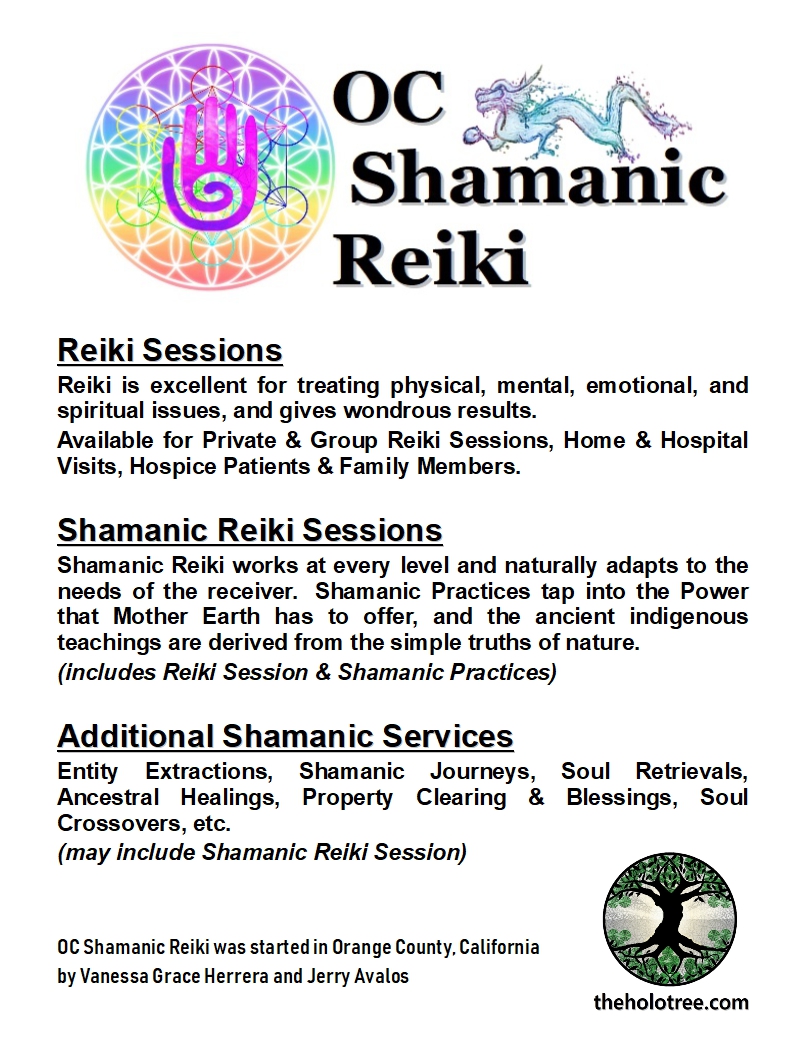 SHAMANIC REIKI SESSION – The Holo Tree